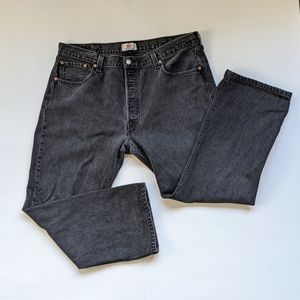 Levi's 501 straight leg button fly original fit 40 x 35